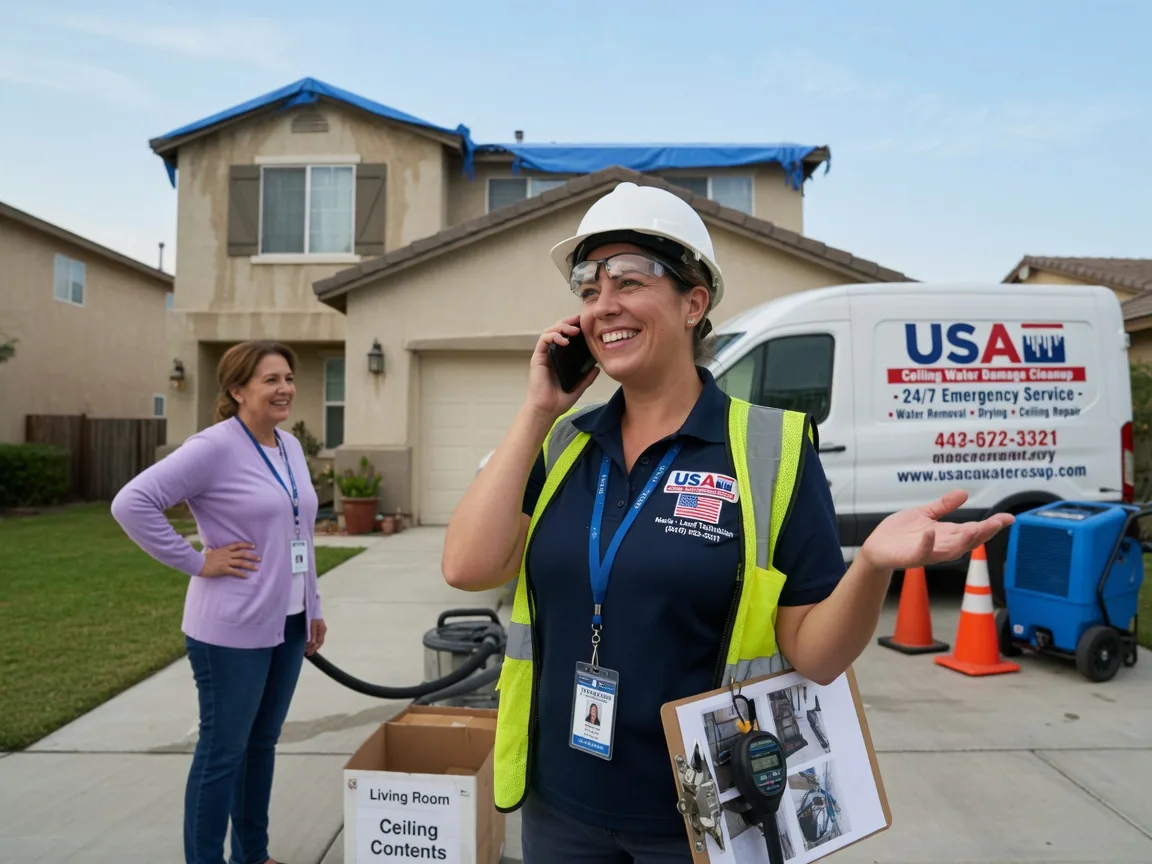 Ceiling Water Damage Restoration Bridgeton, IN FAQs