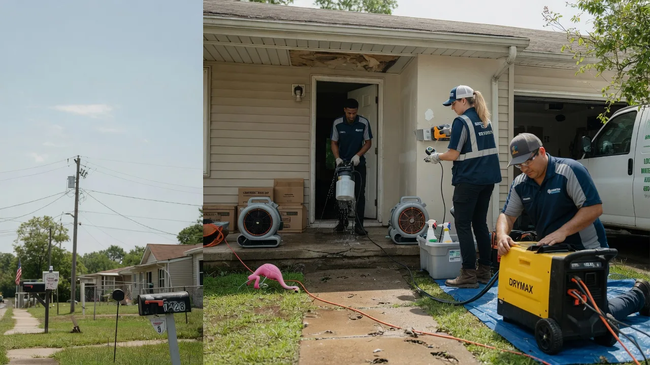 Storm Damage Water Removal in Bridgeton, IN near me